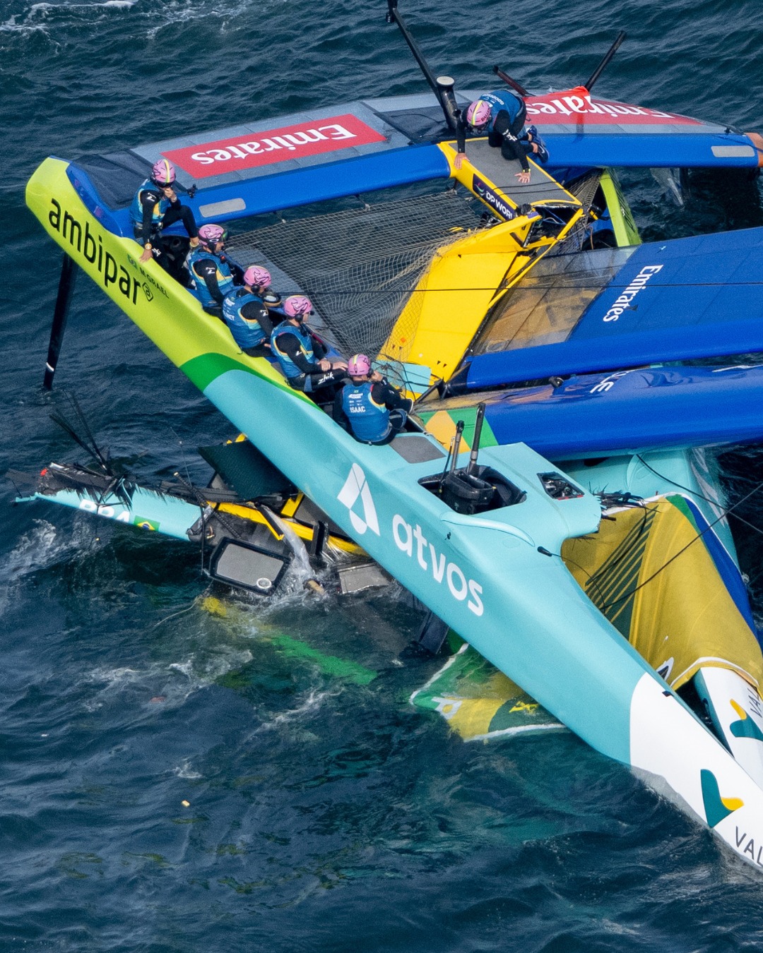 SailGP equipe brasileira não participa de etapa após acidente em treino
